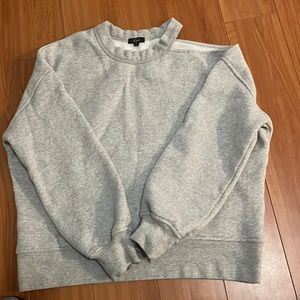 Rails Quincy Sweatshirt one shoulder cut-out